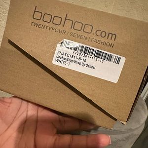 Worn once boohoo heels